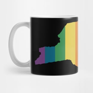 New York State Rainbow Mug